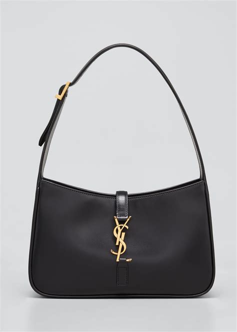 saint laurent ysl soft leather hobo shoulder bag|SAINT LAURENT hobo in leather .